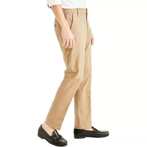 imageDockers Mens Slim Fit Workday Khaki Smart 360 Flex PantsNew British Khaki