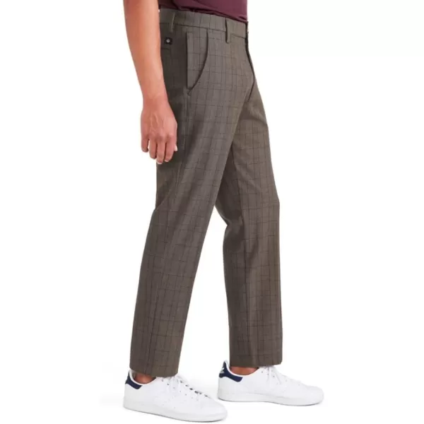 imageDockers Mens Slim Fit Workday Khaki Smart 360 Flex PantsOverland Trek  Plaid