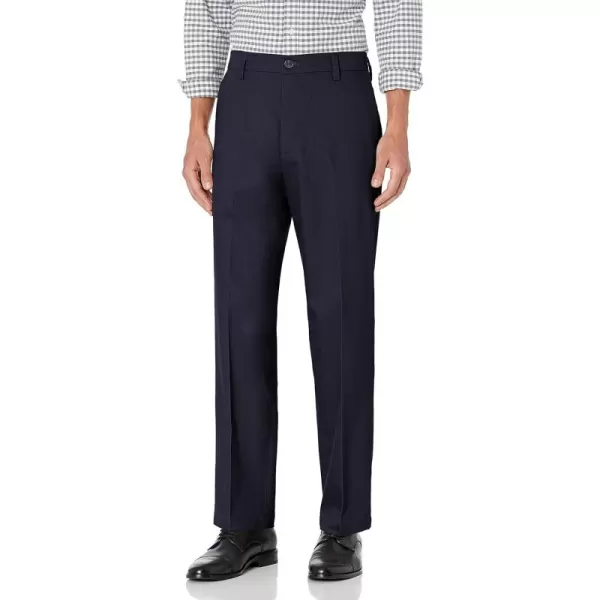 imageDOCKERS Mens Relaxed Fit Signature Khaki Lux Cotton Stretch PantsDockers Navy