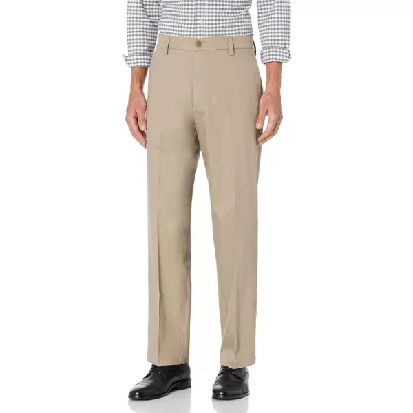 imageDOCKERS Mens Relaxed Fit Signature Khaki Lux Cotton Stretch PantsTimberwolf