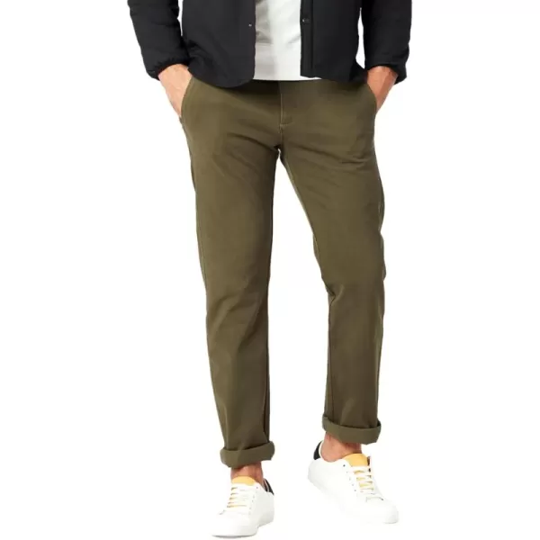 imageDockers Mens Slim Fit Ultimate Chino Pant with Smart 360 FlexArmy Olive