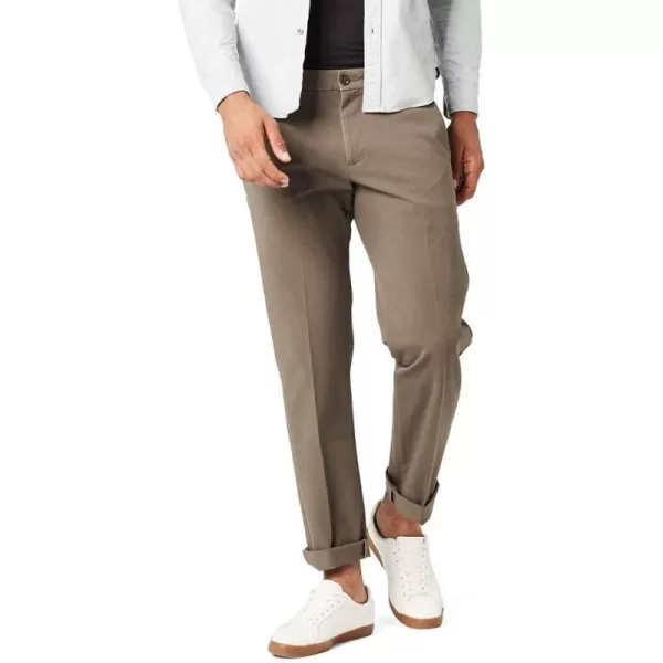 imageDockers Mens Slim Fit Workday Khaki Smart 360 Flex PantsDark Pebble