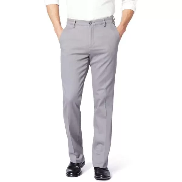 imageDockers Mens Slim Fit Workday Khaki Smart 360 Flex PantsFoil Grey