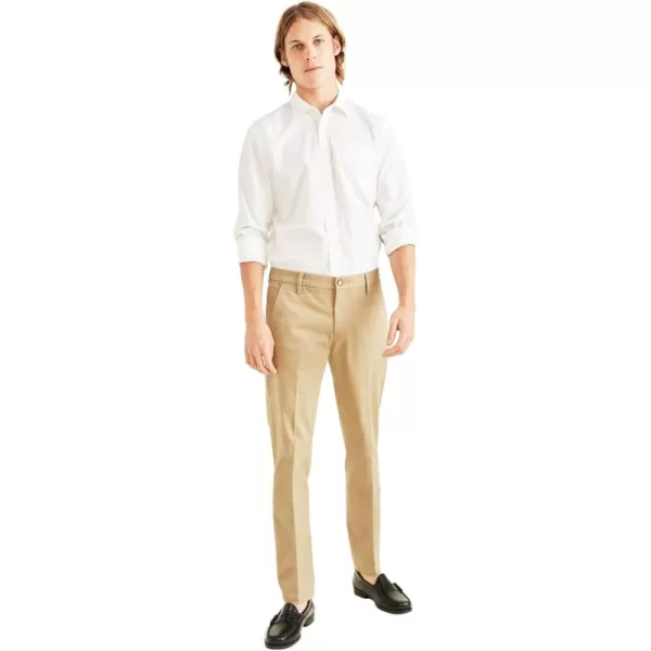 imageDockers Mens Slim Fit Workday Khaki Smart 360 Flex PantsNew British Khaki