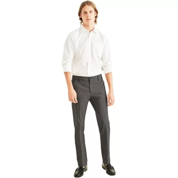 imageDockers Mens Slim Fit Workday Khaki Smart 360 Flex PantsStorm Grey