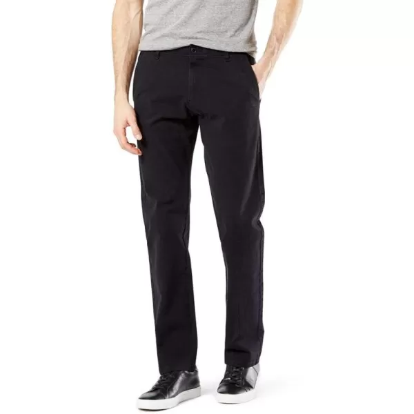 imageDockers Straight Fit Ultimate Chino Pant with Smart 360 Flex Regular and Big ampamp TallBlack  Tapered