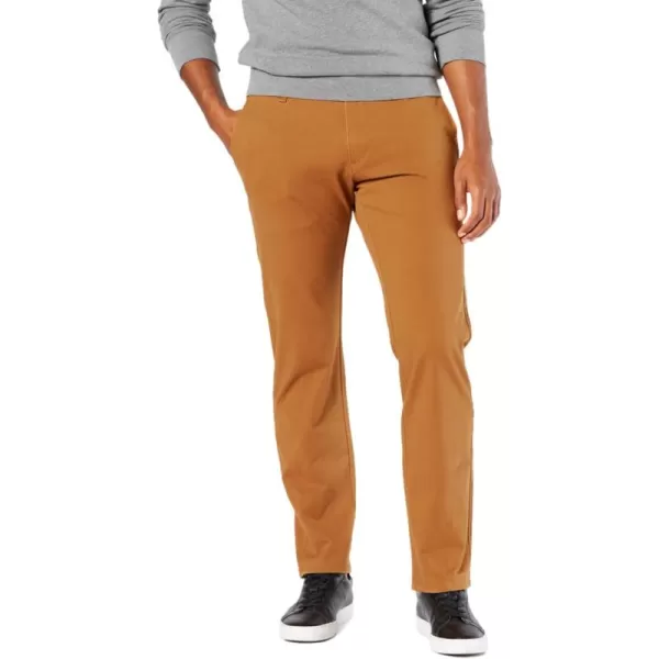 imageDockers Straight Fit Ultimate Chino Pant with Smart 360 Flex Regular and Big ampamp TallDark Ginger