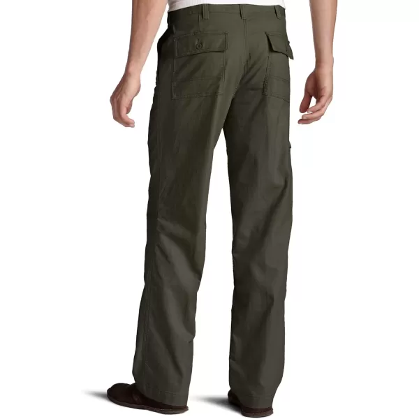 imageDockers Mens Classic Fit Comfort Cargo PantsRifle Green