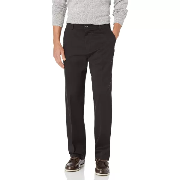 imageDockers Mens Classic Fit Easy Khaki Pants Regular and Big ampamp TallBlack