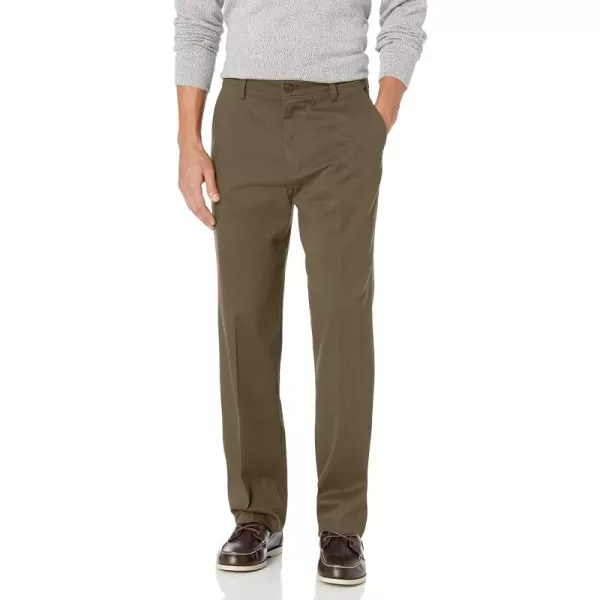 imageDockers Mens Classic Fit Easy Khaki Pants Regular and Big ampamp TallDark Pebble