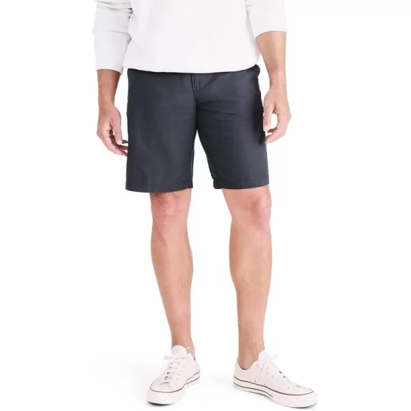 imageDockers Mens Perfect Classic Fit Shorts Regular and Big ampamp TallMaritime Blue