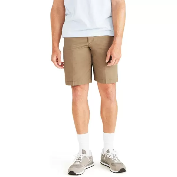 imageDockers Mens Perfect Classic Fit Shorts Regular and Big ampamp TallNew British Khaki