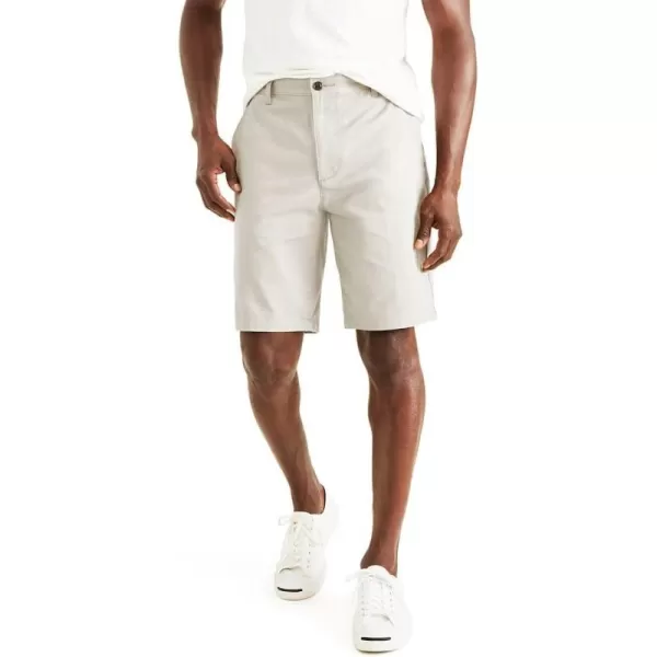 imageDockers Mens Perfect Classic Fit Shorts Regular and Big ampamp TallPorcelain Khaki