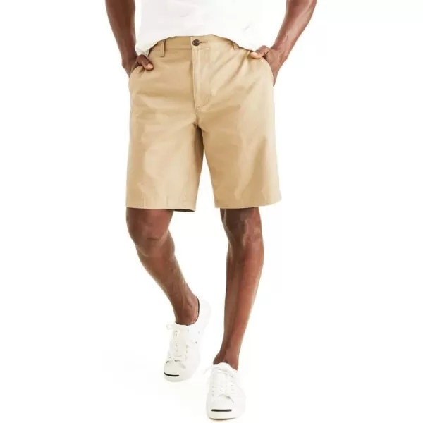 imageDockers Mens Perfect Classic Fit Shorts Regular and Big ampamp TallSand Dune Khaki