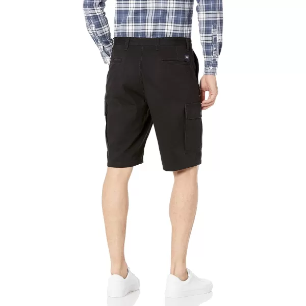 imageDOCKERS Mens Perfect Cargo Classic Fit ShortsMineral Black Waterless