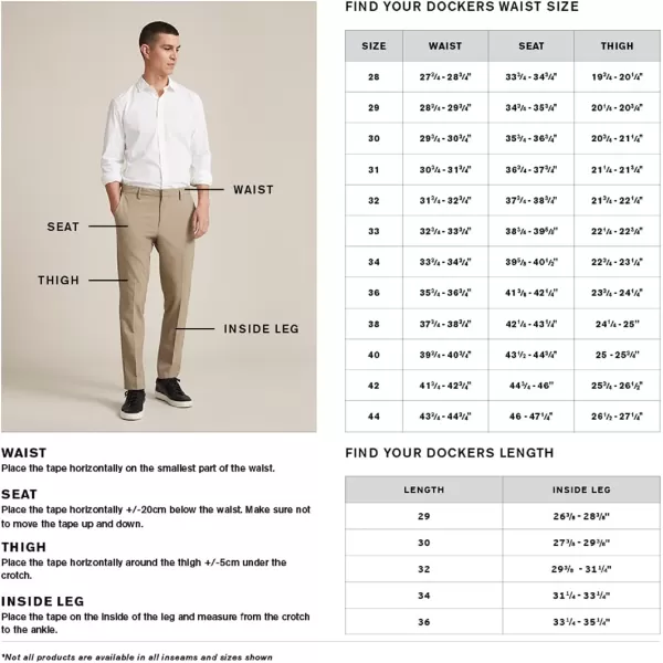 imageDockers Mens Straight Fit Perfect Chino PantNew British Khaki Waterless