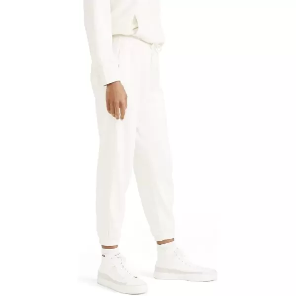 imageDOCKERS Womens Slim Fit Knit JoggerEgret Cream Brushed Terry