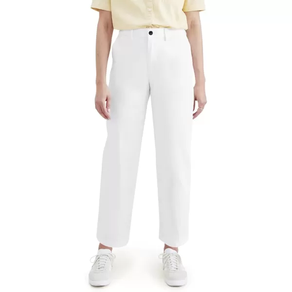 imageDOCKERS Womens Straight Fit Weekend Chino PantsNew Lucent White