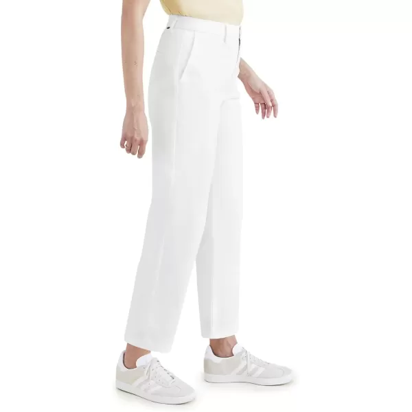 imageDOCKERS Womens Straight Fit Weekend Chino PantsNew Lucent White