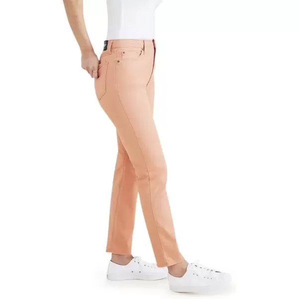 imageDockers Womens Slim Fit High Rise Jean Cut PantsDusted Clay Orange