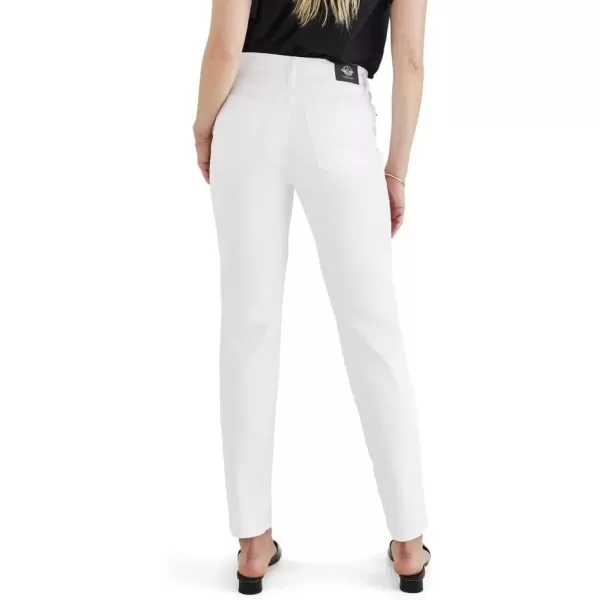 imageDockers Womens Slim Fit High Rise Jean Cut PantsLucent White