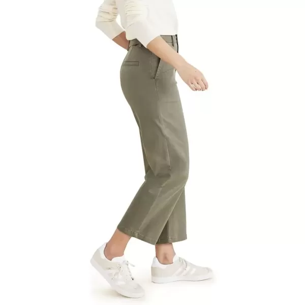 imageDockers Womens Straight Fit High Rise Weekend Chino PantsCamo Green