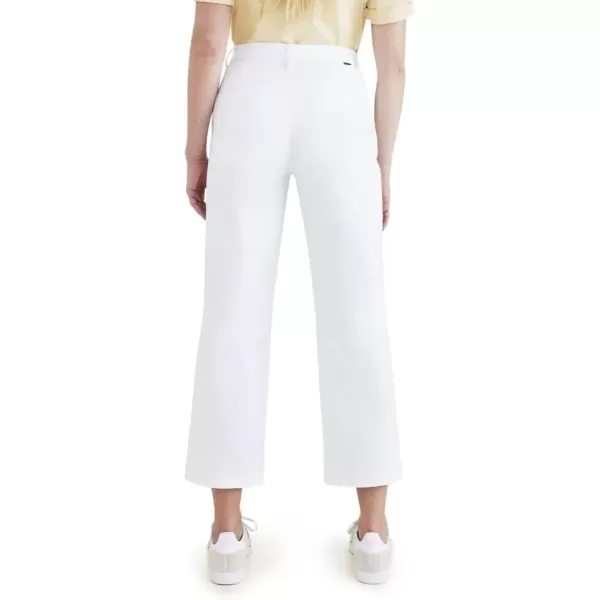 imageDockers Womens Straight Fit High Rise Weekend Chino PantsLucent White