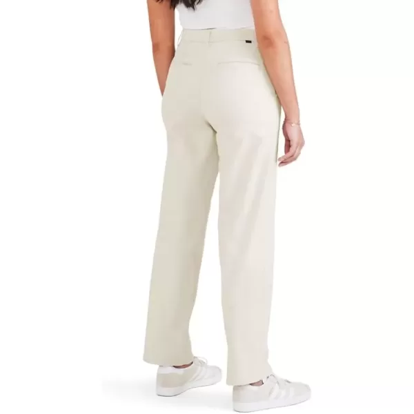 imageDockers Womens Straight Fit High Rise Weekend Chino PantsSahara Khaki