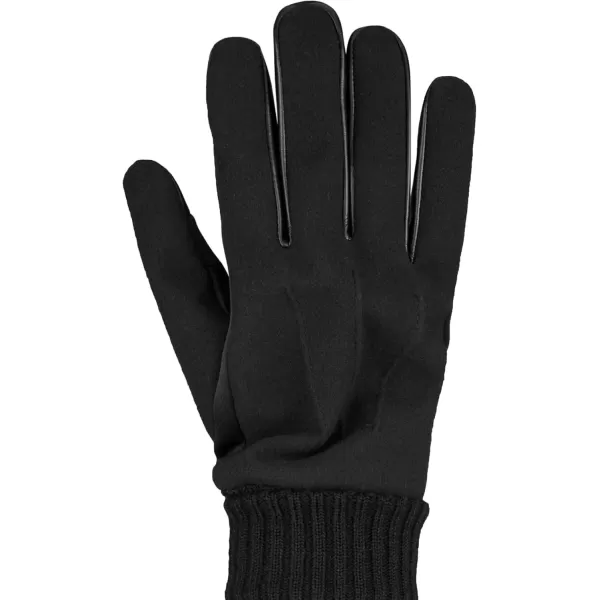 imageDOCKERS mens Fabric Gloves With Smartphone Touchscreen CapabilityBlack Wool