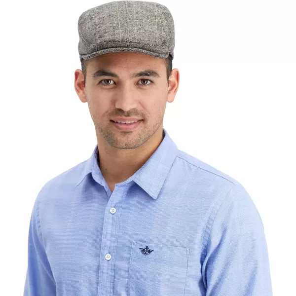 imageDockers Mens Ivy Newsboy HatBrown Herringbone