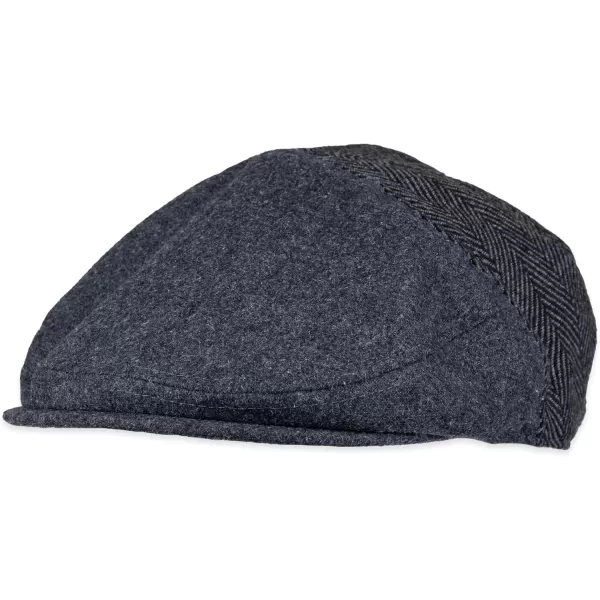 imageDockers Mens Ivy Newsboy HatCharcoal Mixed