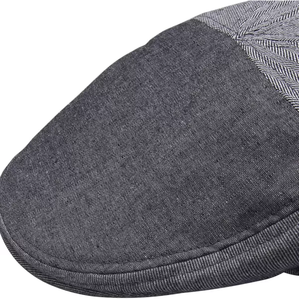 imageDockers Mens Ivy Newsboy HatGrey Pieced