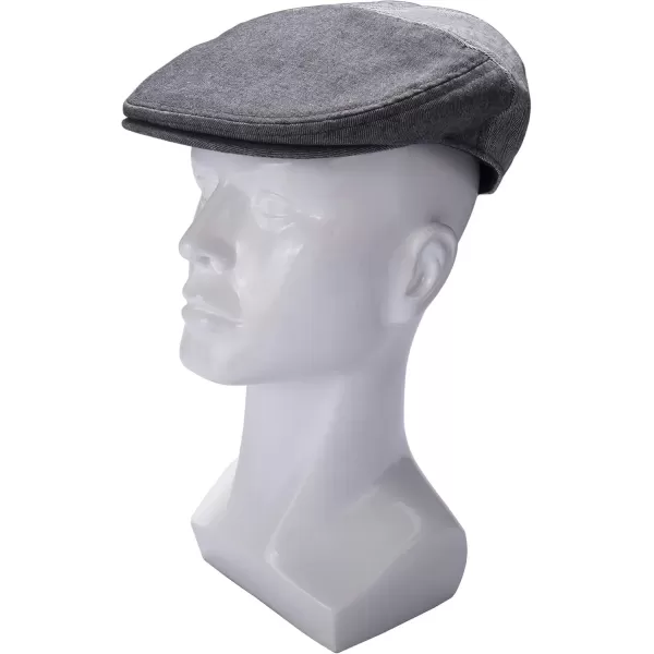 imageDockers Mens Ivy Newsboy HatGrey Pieced