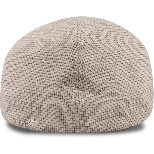 imageDockers Mens Ivy Newsboy HatKhaki Microcheck