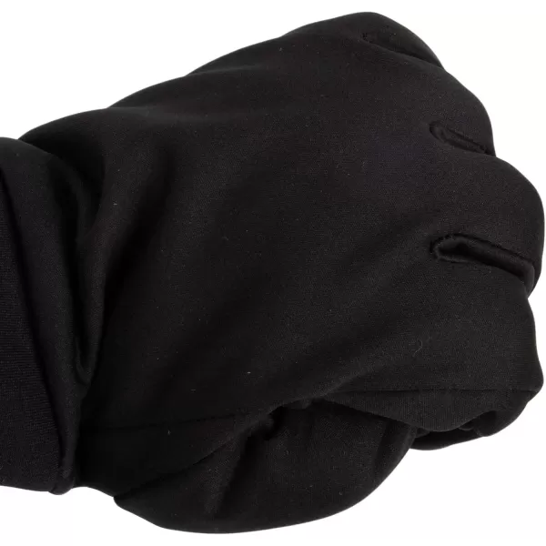 imageDockers Mens Warm Fabric Winter Gloves with Smartphone Touchscreen CapabilityBlack Stretch