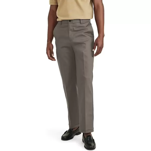 imageDockers Mens Straight Fit Signature Iron Free Khaki with Stain Defender Pants Regular and Big ampamp TallDark Pebble