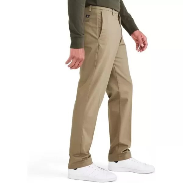 imageDOCKERS Mens Slim Fit Signature Iron Free Khaki with Stain Defender PantsNew British Khaki