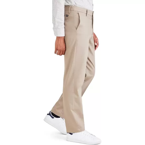 imageDOCKERS Mens Straight Fit Signature Iron Free Khaki With Stain Defender Pants Regular and Big ampamp TallTimberwolf