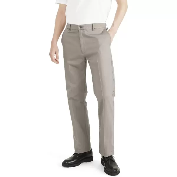 imageDockers Mens Classic Fit Signature Iron Free Khaki With Stain Defender Pants Regular and Big ampamp TallCloud