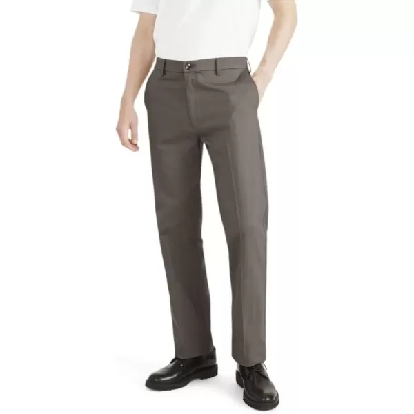 imageDockers Mens Classic Fit Signature Iron Free Khaki With Stain Defender Pants Regular and Big ampamp TallDark Pebble