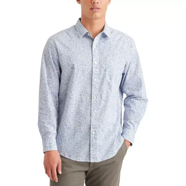 Grove Floral Bel Air Blue (Poplin)