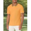 imageDOCKERS Mens Slim Fit Short Sleeve PoloGolden Apricot