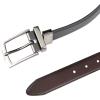 imageDOCKERS Mens Twoinone Reversible Rotative Buckle Everyday Casual Dress Belt Regular and Big ampamp Tall SizingBlackBrown