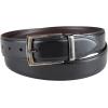 imageDOCKERS Mens Twoinone Reversible Rotative Buckle Everyday Casual Dress Belt Regular and Big ampamp Tall SizingBlackBrown