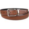 imageDOCKERS Mens Twoinone Reversible Rotative Buckle Everyday Casual Dress Belt Regular and Big ampamp Tall SizingBlackCognac