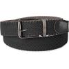 imageDOCKERS mens Reversible Stretch Fabric Web BeltBlackGray