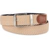 imageDOCKERS mens Reversible Stretch Fabric Web BeltKhakiNavy