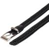 imageDockers Mens Fully Adjustable Braided BeltBlack Lace