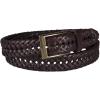 imageDockers Mens Fully Adjustable Braided BeltTan Glazed