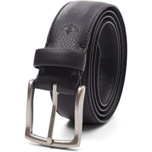 imageDockers Mens Everyday Casual Belt with Classic Harness Buckle Regular and Big ampamp Tall SizingBlack Classic